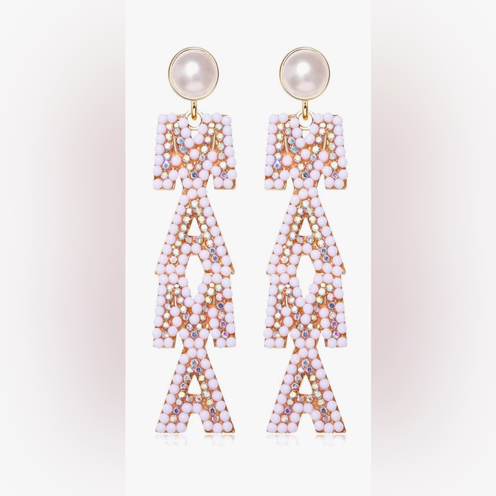 Beaded Drop Earrings